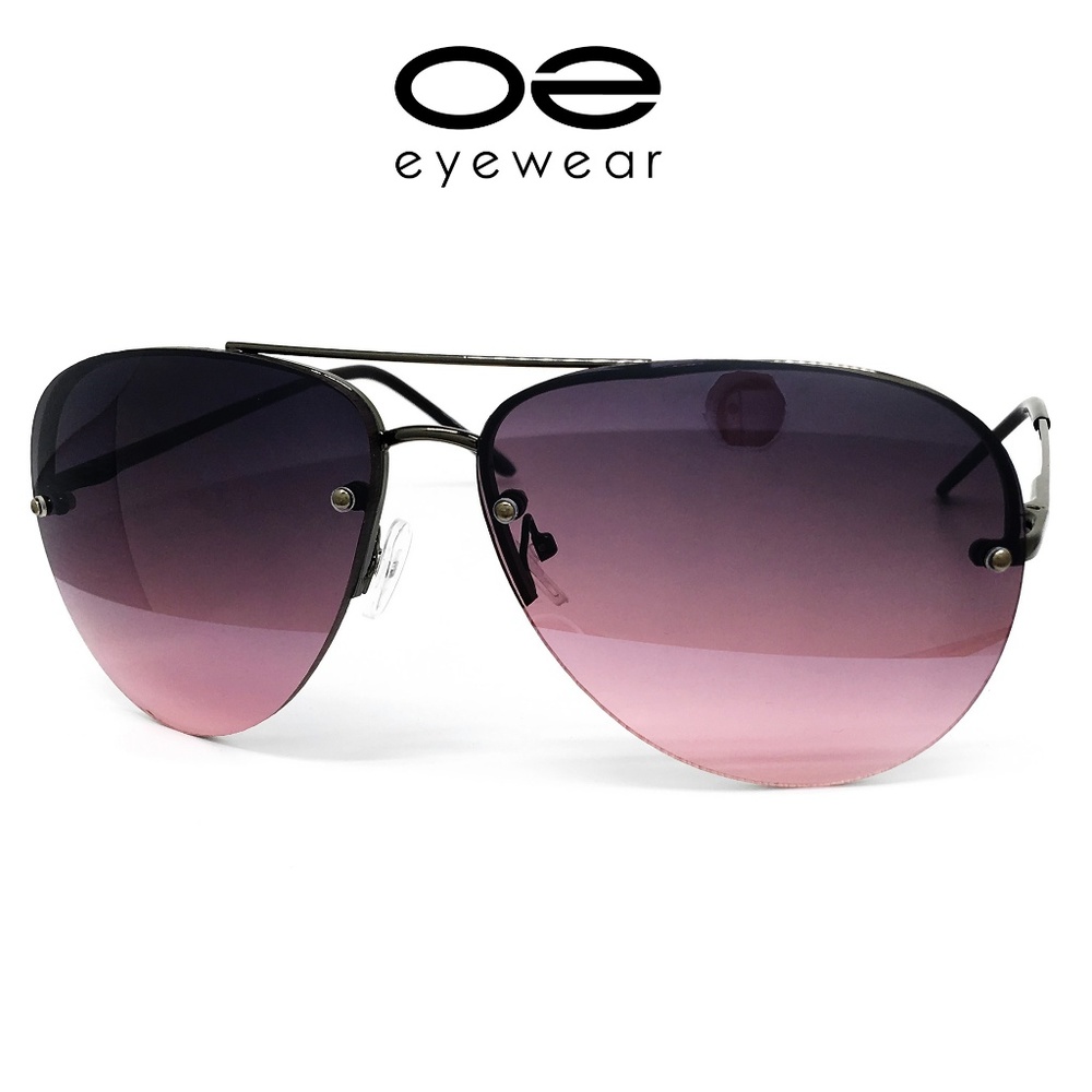 O2 Eyewear 3111 Rimless Aviator Sunglasses (PR) - Picture 2 of 8